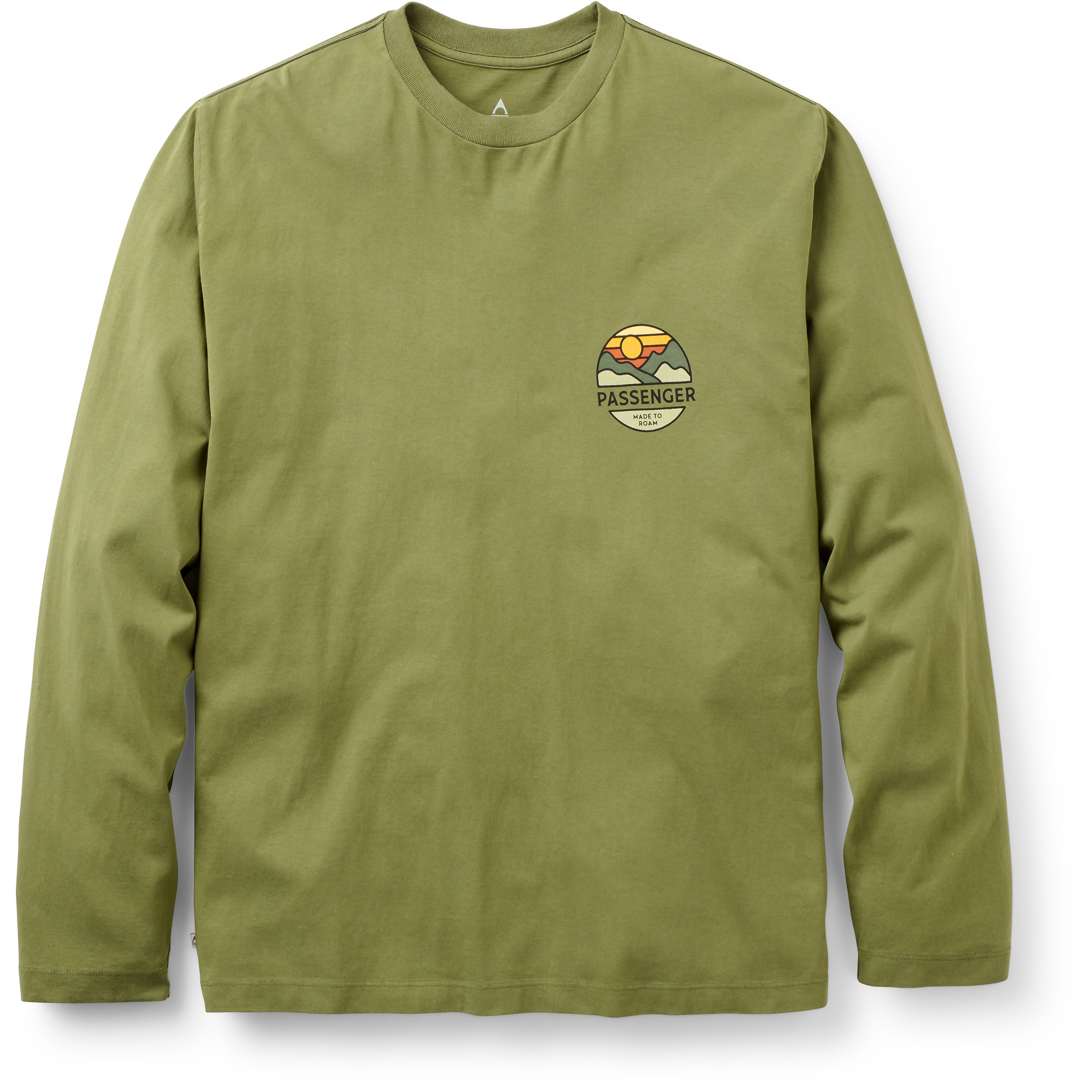 Passenger Laidback Herren Longsleeves beige Größe S Lifestyle Widerstandsfähig