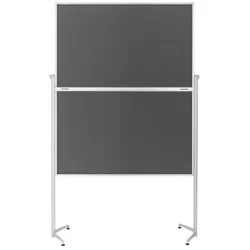 magnetoplan Moderationstafel evolution plus, klappbar - Filz grau