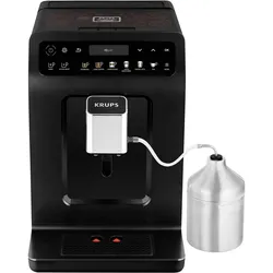 Krups Evidence Plus, Kaffeevollautomat, Schwarz