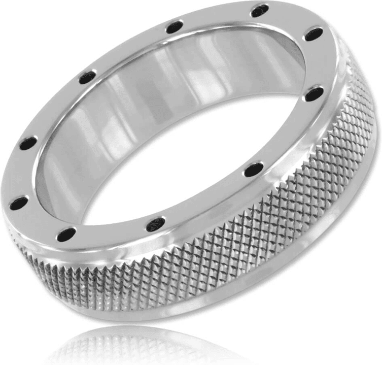 METAL HARD anneau pour pénis et testicules 40mm
