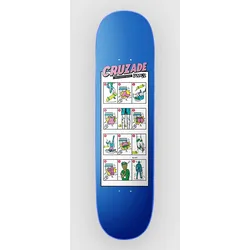 Cruzade Lessons III 8.1"x31.53" Square High Skateboard Deck uni Gr. Uni