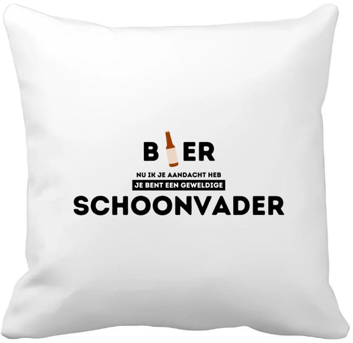 Akyol Kussenhoes Papa - Schoonvader - 40 x 40 cm