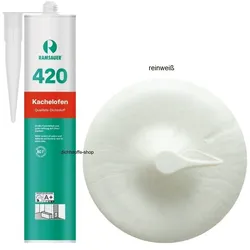 Ramsauer 420 Kachelofen reinweiß 1K Acryl Dichtstoff 310ml Kartusche