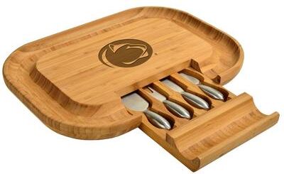 Picnic at Ascot NCAA Penn State Nittany Lions Bamboo Cheese & Charcuterie Board