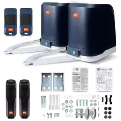 BFT, Gartenzaun, VIRGO SMART BT B20 KIT Set für zweiflügelige Tore