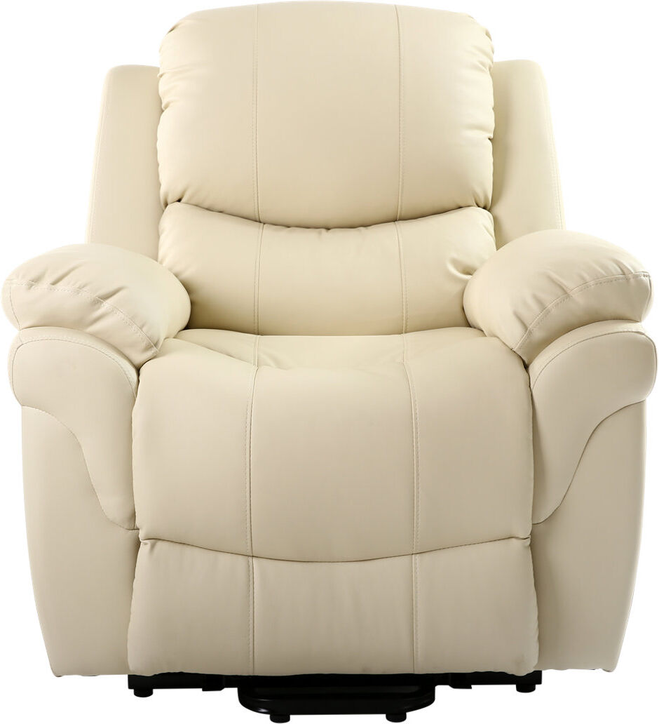 Brayden Studio 97cm Wide Lift Assist Standard Recliner Cream 101cm H X 97cm W X 92cm D