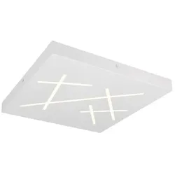 Trio LED-Deckenleuchte Snip Metall Weiß