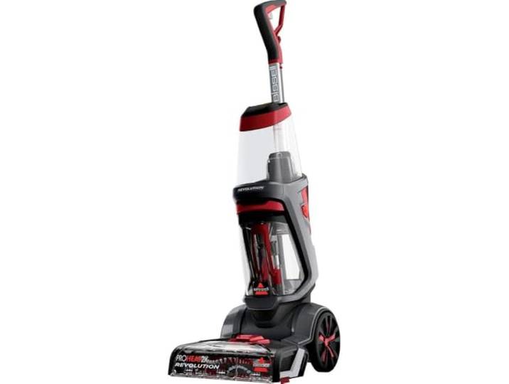 BISSELL ProHeat 2X Revolution, Teppichreiniger Nasssauger, Teppich Reinigungsgerät für Gründliche Teppichreinigung, Polsterreinigungsgerät mit HeatWave Technologie, Leistungsstarker 800W Motor, 1858N
