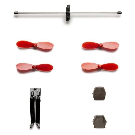Power PowerUp Smart Airplane 4.0 Ersatzteilset / Ersatzteile / Stossdämpfer, Propeller, Clip, Strebe (500+050SPK)