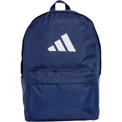adidas Classic 3-Streifen Logo Rucksack (27,5 Liter) IS7049 - dark blue/white