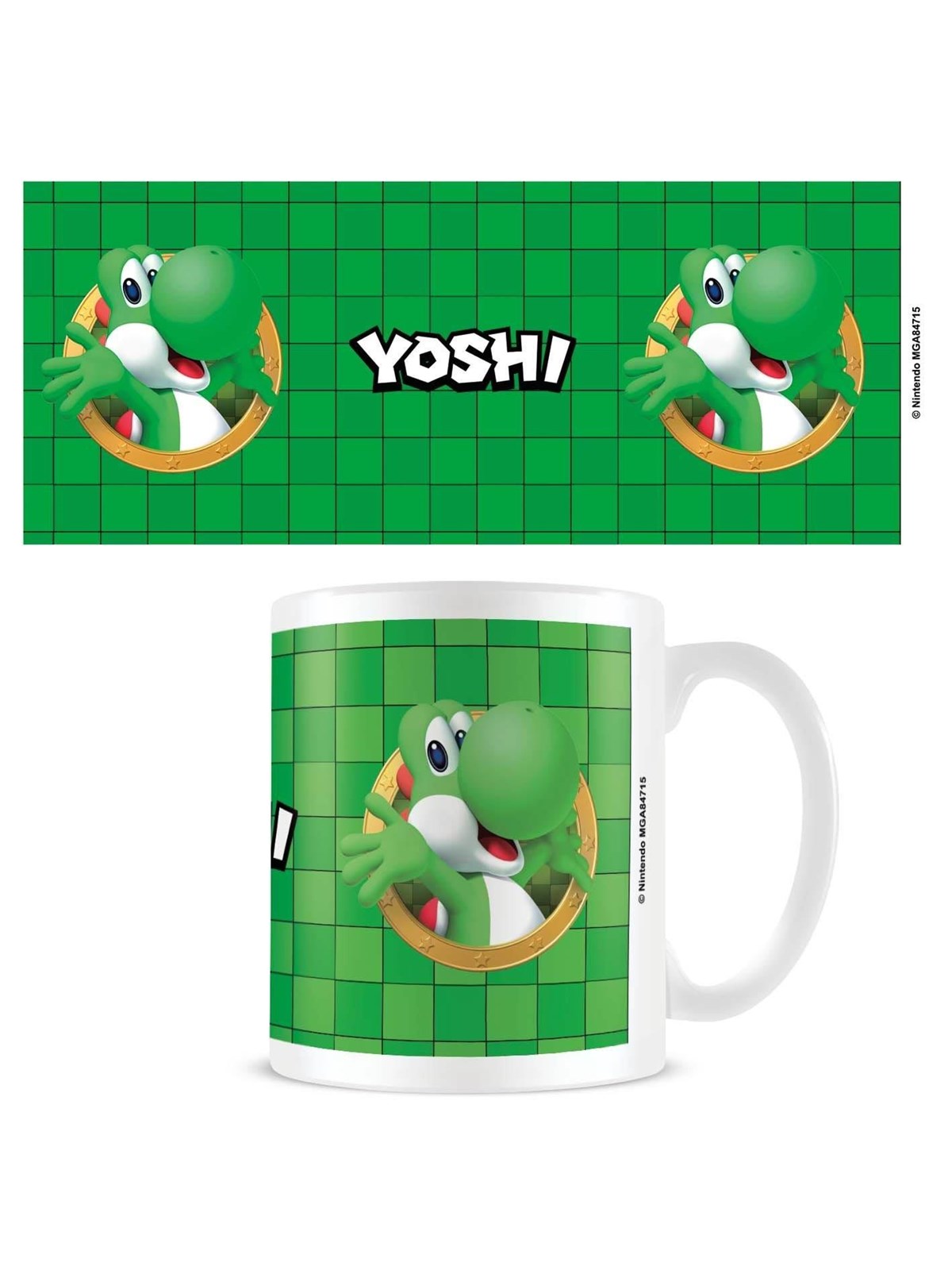 Pyramid - Super Mario (Yoshi 3D Port) - White - Becher