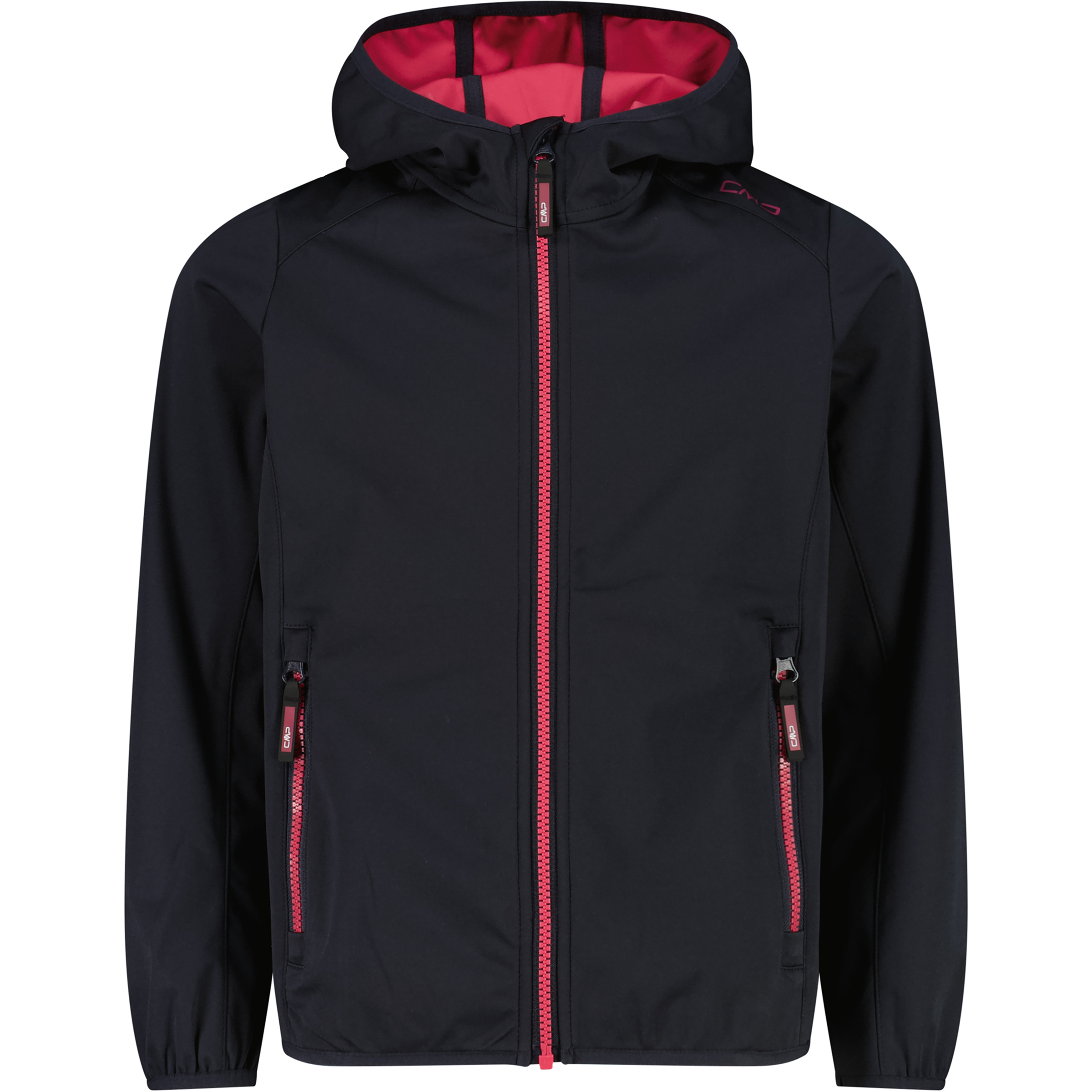 CMP Kinder Softshelljacke schwarz Größe 140 Trekking Wasserabweisend Wasserabweisend