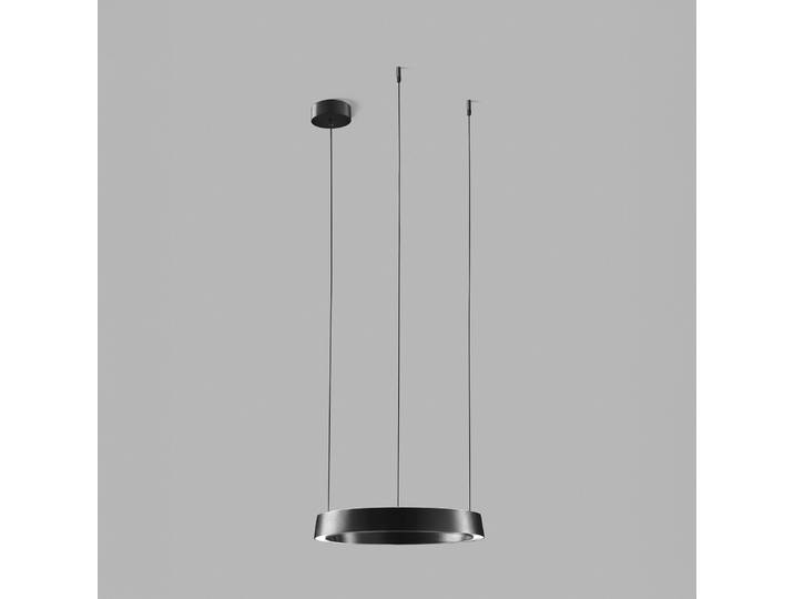 Suspension LED Edge Round, noir, Ø40cm, CCT - Light-Point - Cuisine - Design - Aluminium - Rond