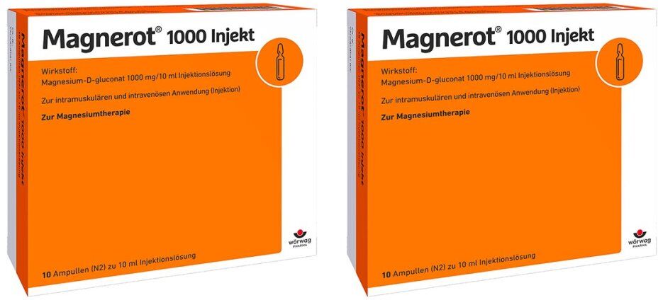 Wörwag Magnerot 1000 Injekt Ampullen