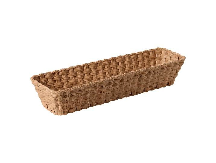 Panier à pain Twirl haut 16 x 53cm Marron