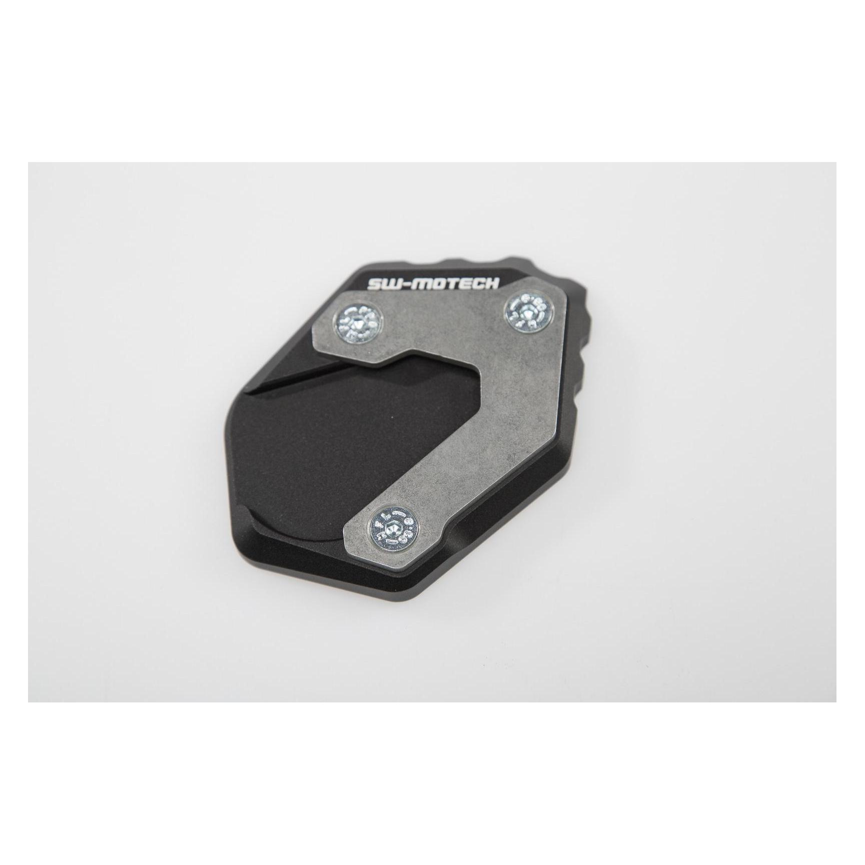 Sw Motech Seitenständerfuss silber-schwarz (STS.07.102.10500)