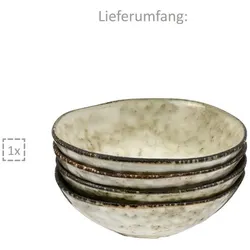 Sänger Geschirr Schalen Set Pompei, Schüssel + Schale, Braun