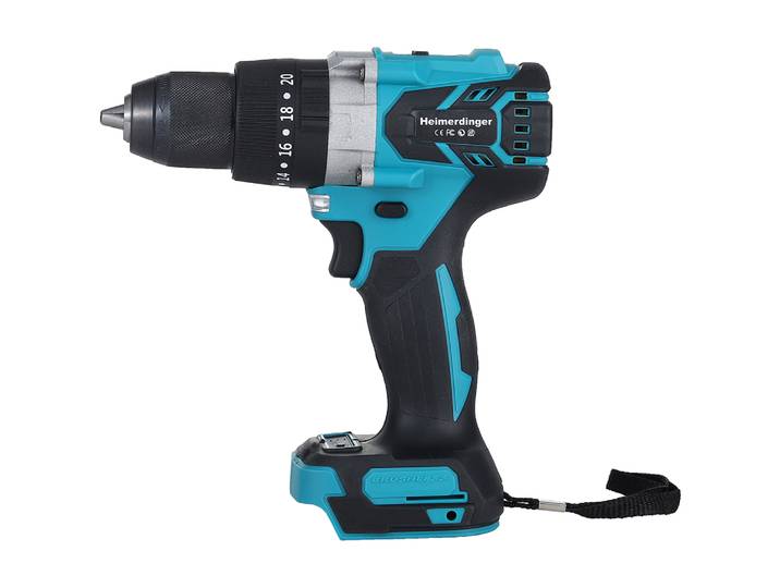 Perceuse électrique sans fil sans balais, couple de 1300 lb(150N.m), perceuse électrique pour batterie Makita, perceuse visseuse 1/2 po, 2 perceuses à vitesse variable