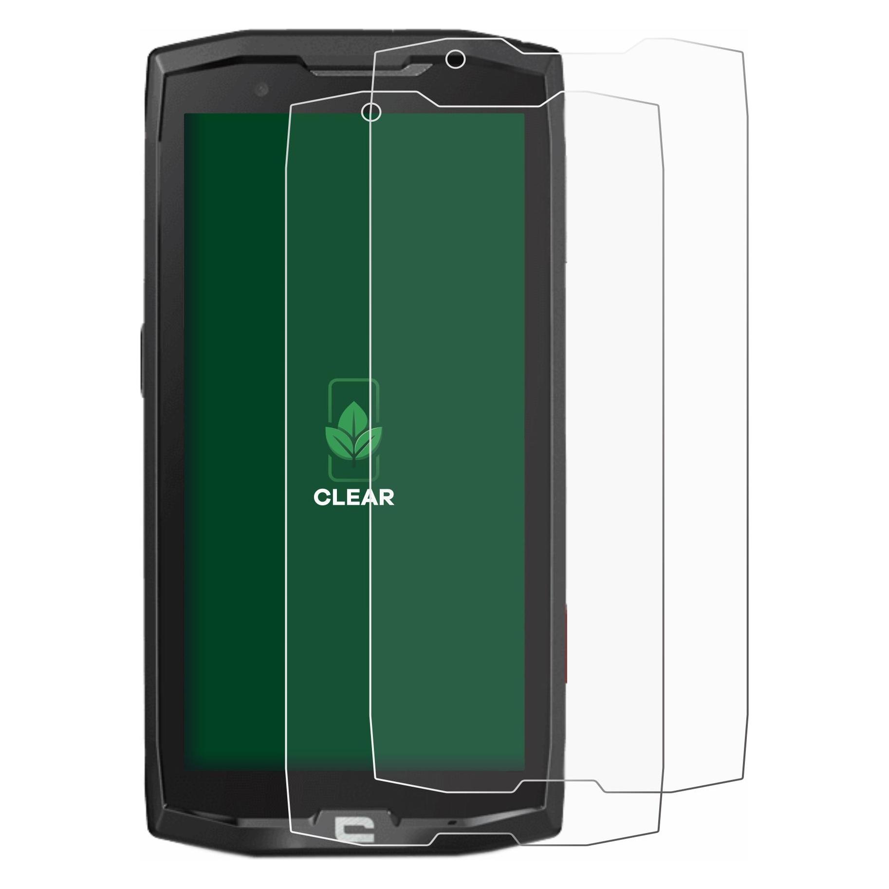 ScreenLeaf Schutzfolie für Crosscall Core X4 Displayschutz Display Schutz Folie Klar Transparent (Crosscall Core X4) (6139018)