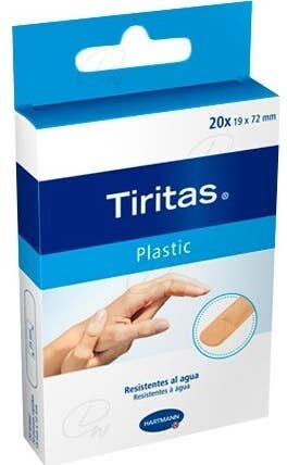 HARTMANN Tiritas® plastic apósito adhesivo 19 X 72 14 uds