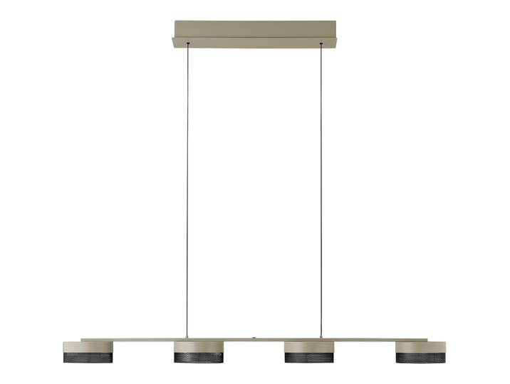 Pendellampe Mesh sand Eisen 4800 lm B 110 cm - LED - Pendellampe- LED Energiesparlampe