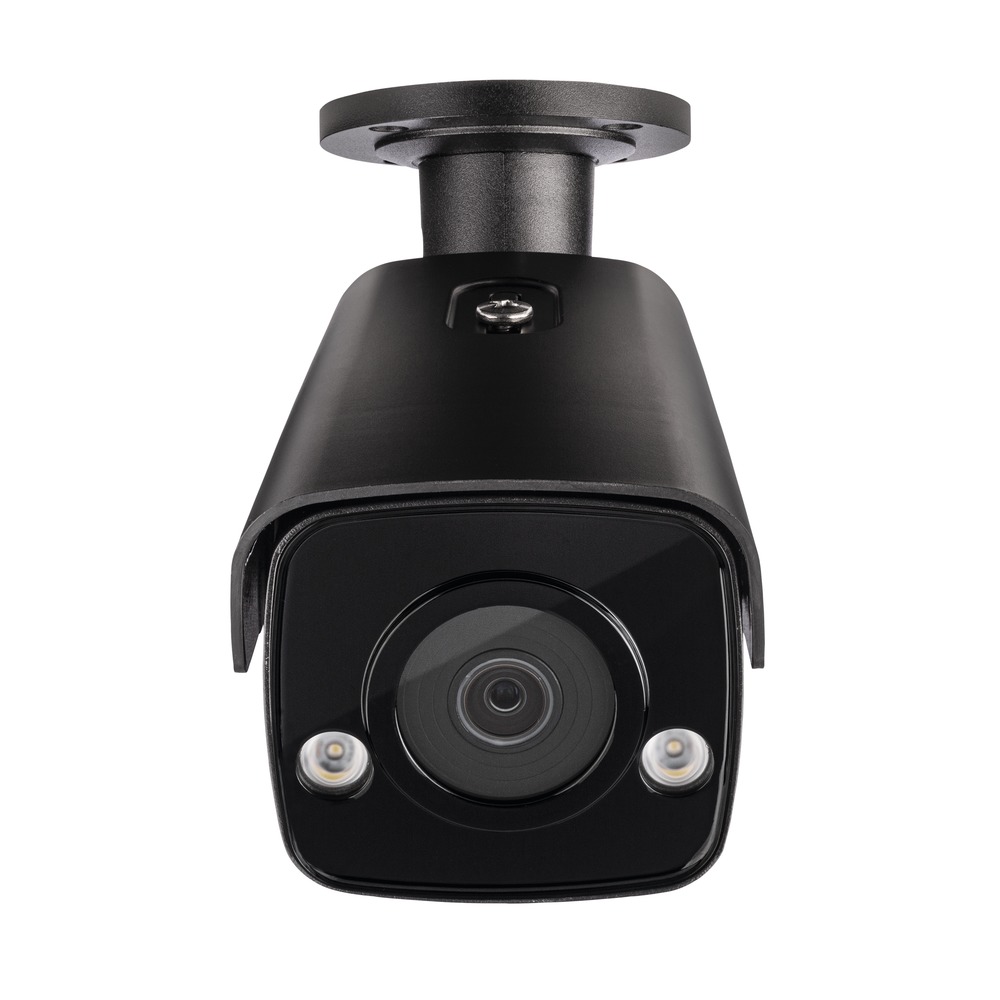ABUS Security Center ABUS Überwachungskamera IP Tube 4 MPx Schwarz mit Weißlicht LED IPCS64611A