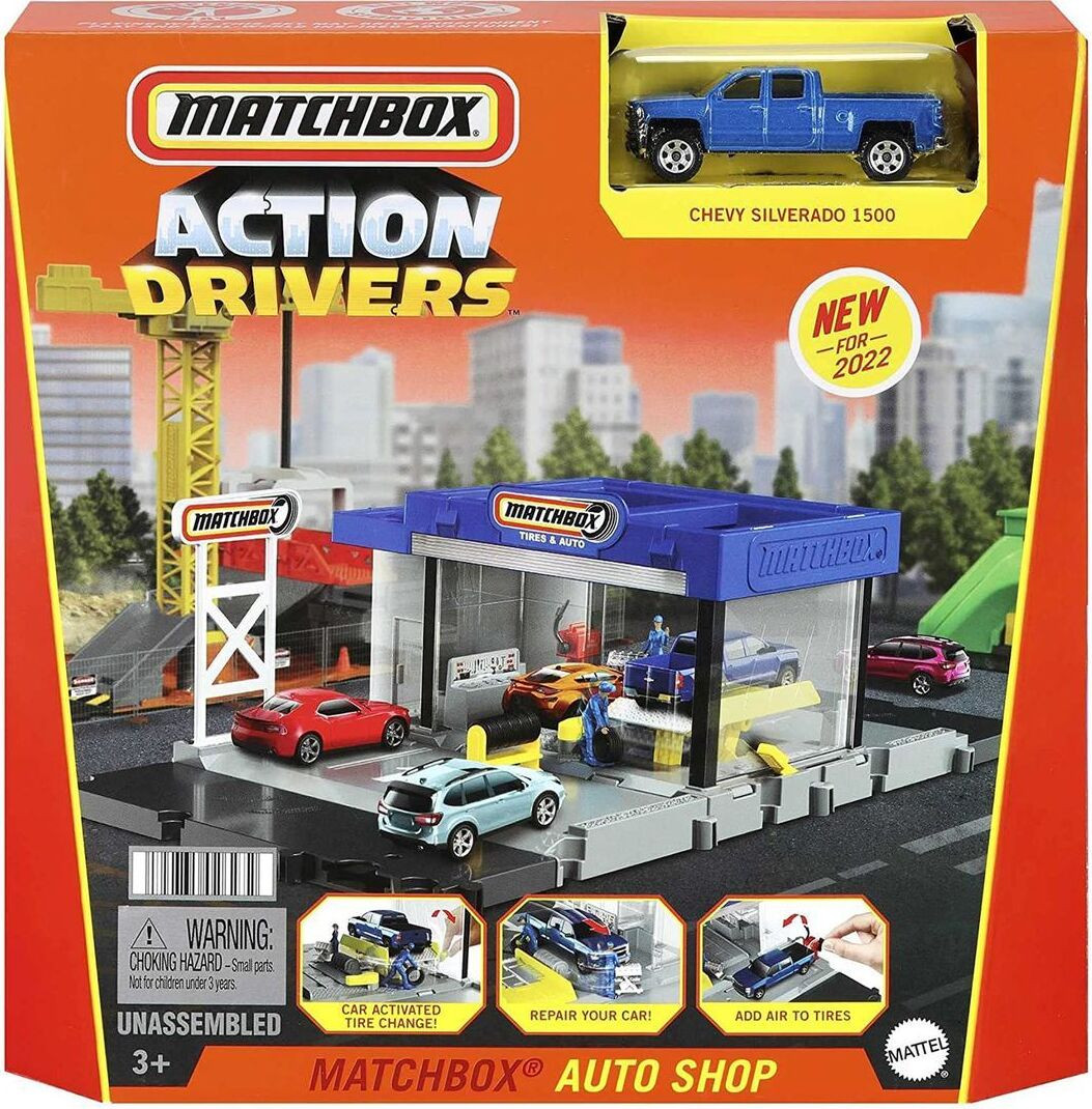 Mattel Matchbox Servicecentrum speelset
