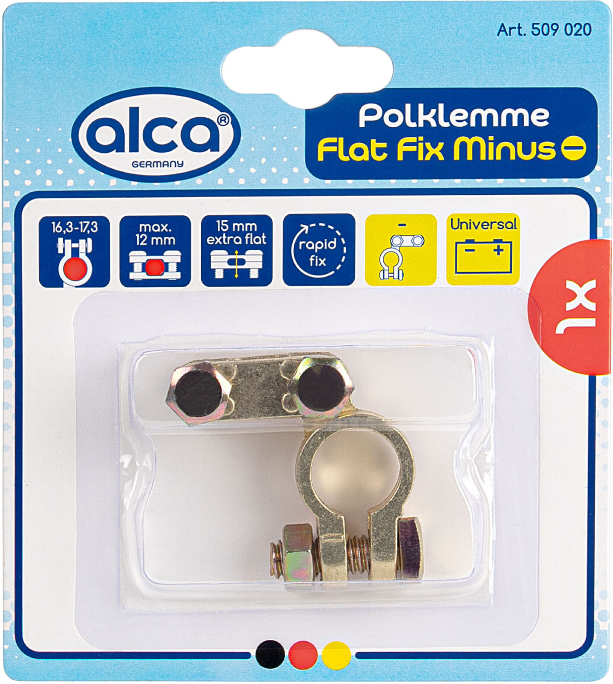 Alca Batteriepolklemme Batterie-Polklemme Minus (-) 509020