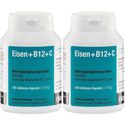 Eisen+B12+C Kapseln 2x 2x100 St