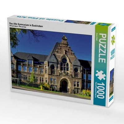 CALVENDO Puzzle Das Alte Gymnasium in Euskirchen 1000 Teile Puzzle quer | 1000 Teile Lege-Größe 64 × 48 cm Foto-Puzzle für glückliche Stunden