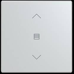 Busch-Jaeger Abdeckung Symbolwippe Pfeile Busch-axcent Aluminium 2CKA006199A0201 1 St.