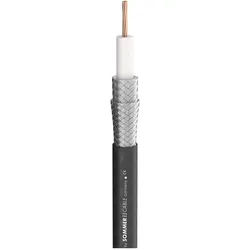 DAMAR & HAGEN BNC Crimp-Kabelstecker, gerade, chromfarben