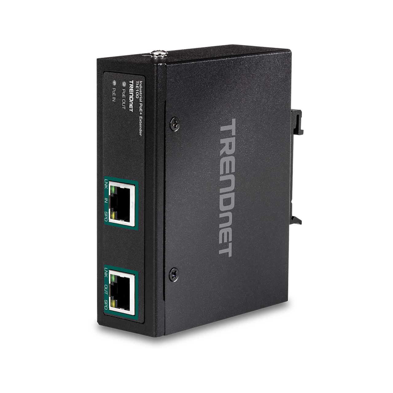 TrendNet Industrial Gbit PoE+ Extender 100m 802.3af/at
