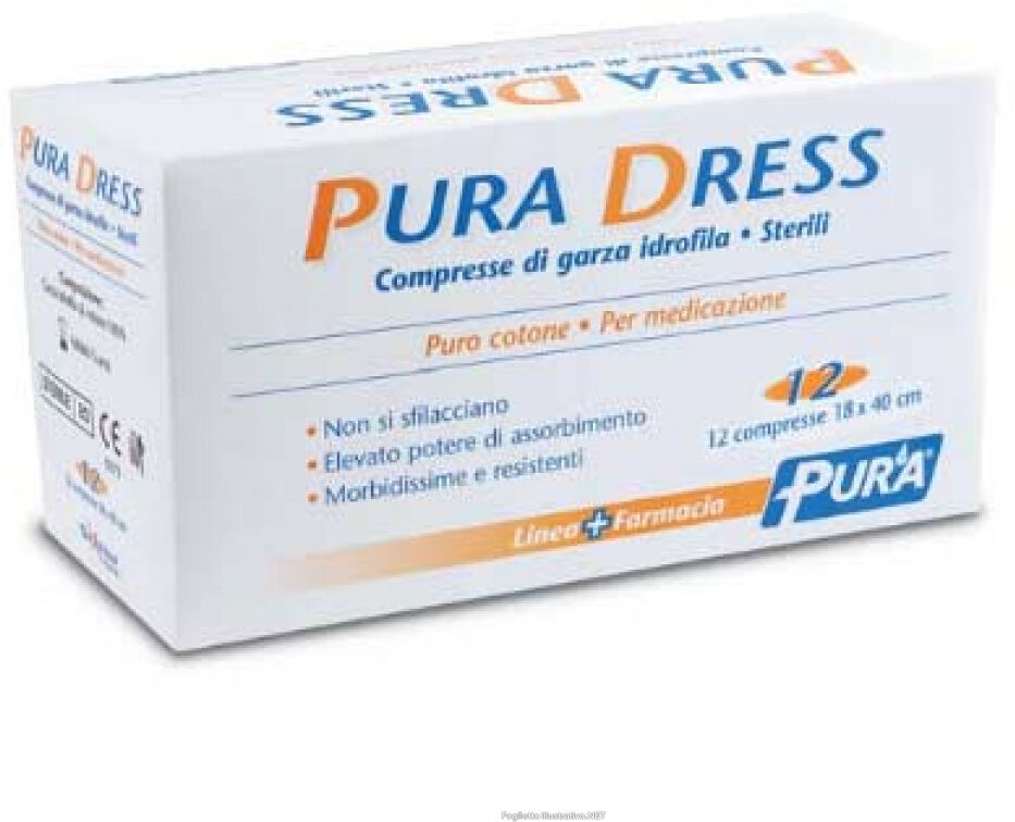 SIXTEM LIFE Srl Garza Pura Dress 18x40cm - Confezione da 12