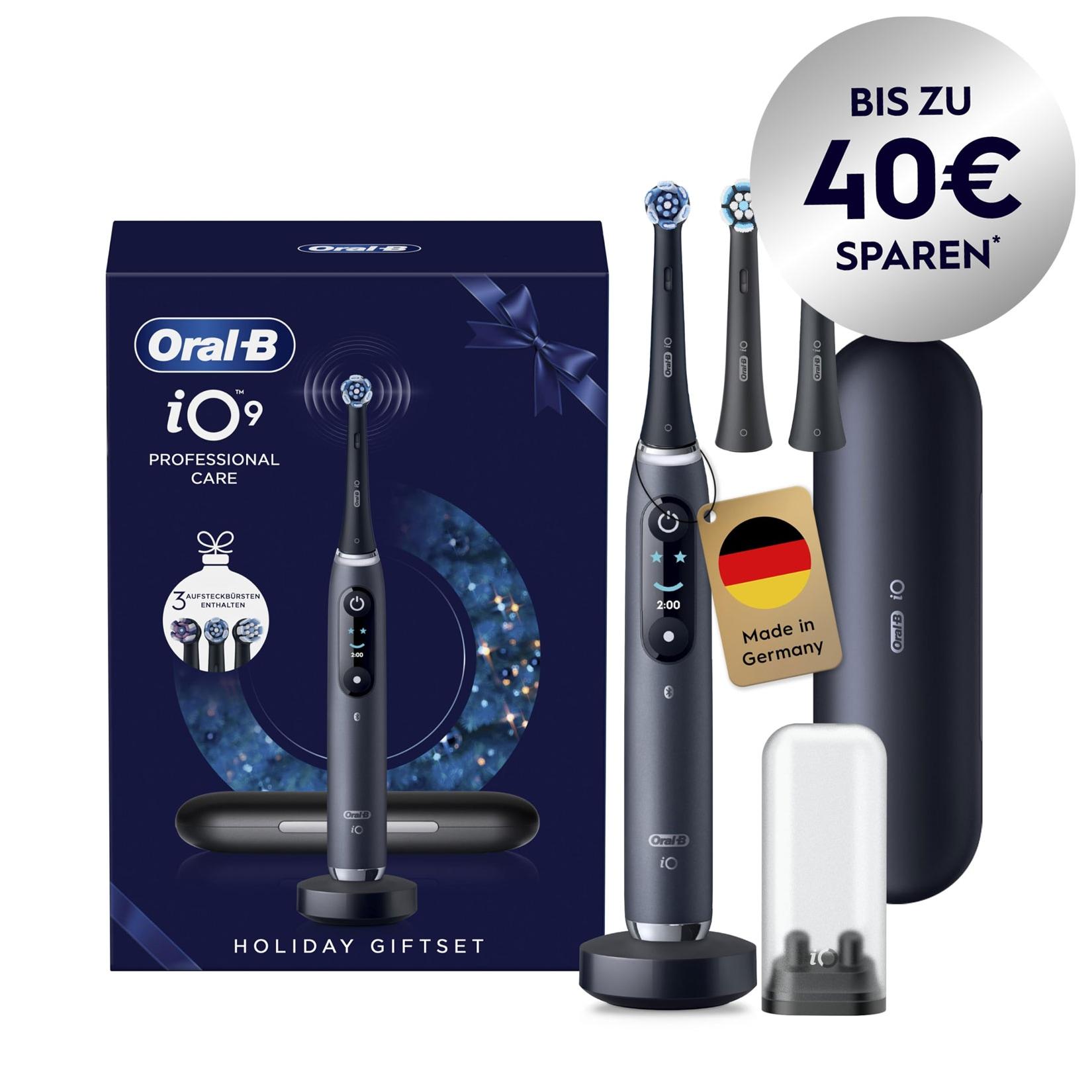 Oral-B iO9 black Geschenk. Zahnbürste