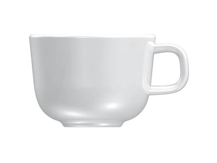 Tasse Nordika weiss Porzellan 0.1 l - Tasse