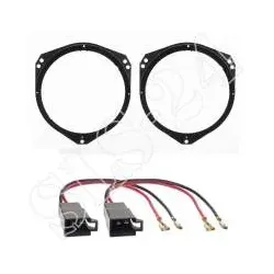 Lautsprecher-Set Lautsprecherringe Tür Front 165mm Opel Tigra TwinTop 2004-20...