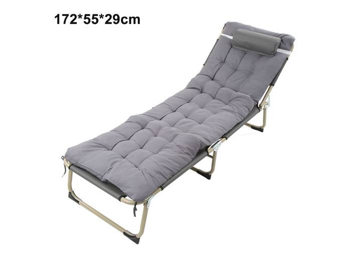 Usage à domicile, bureau simple pour une personne, pause déjeuner, lit pliant, lit de marche d'accompagnement, chaise longue inclinable pliante