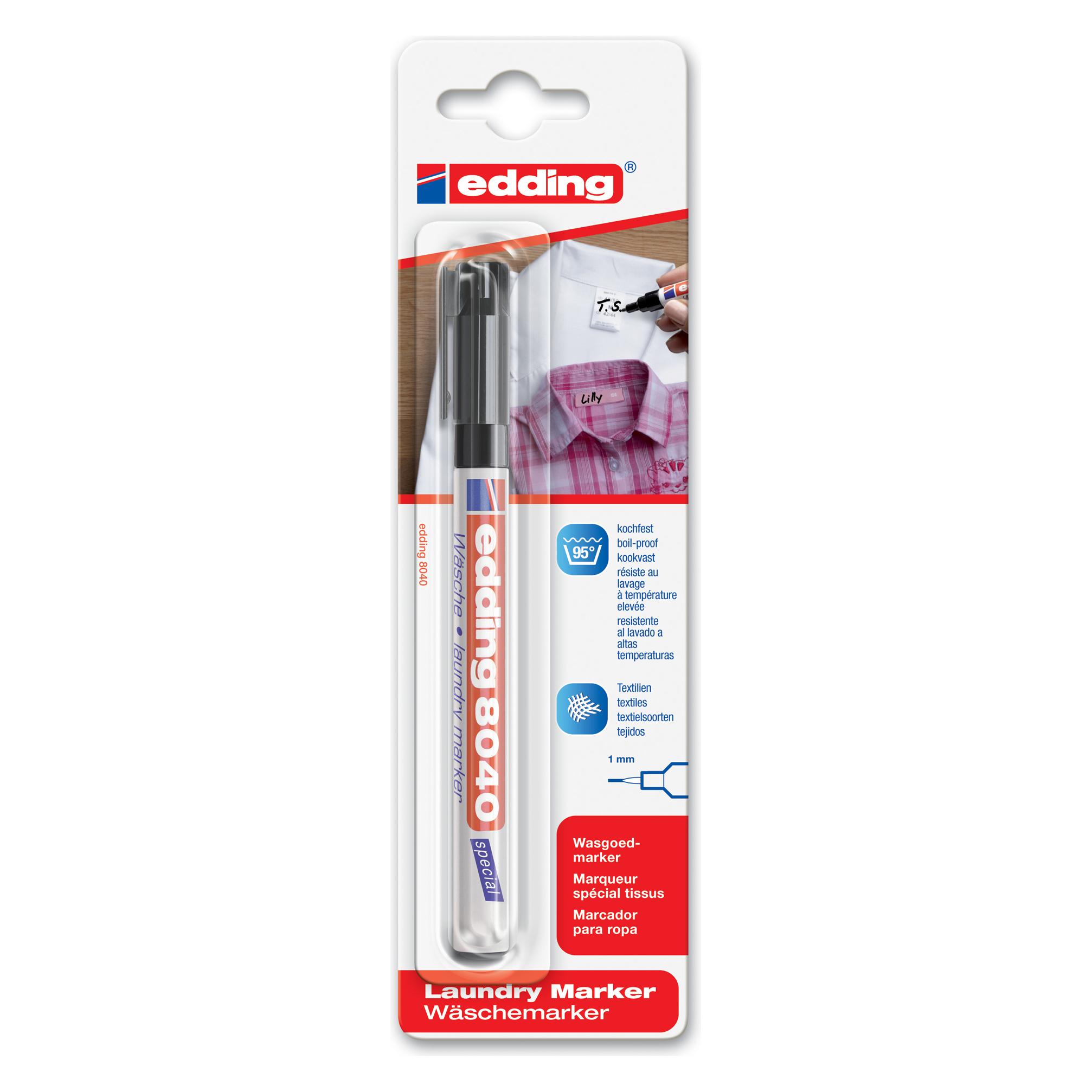 Edding Wäschemarker 8040 (1x) (8040BLI-DIY)