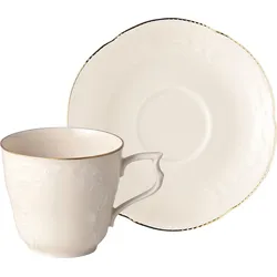 Sanssouci Elf Gold Kaffeetasse 210 ml mit Untertasse