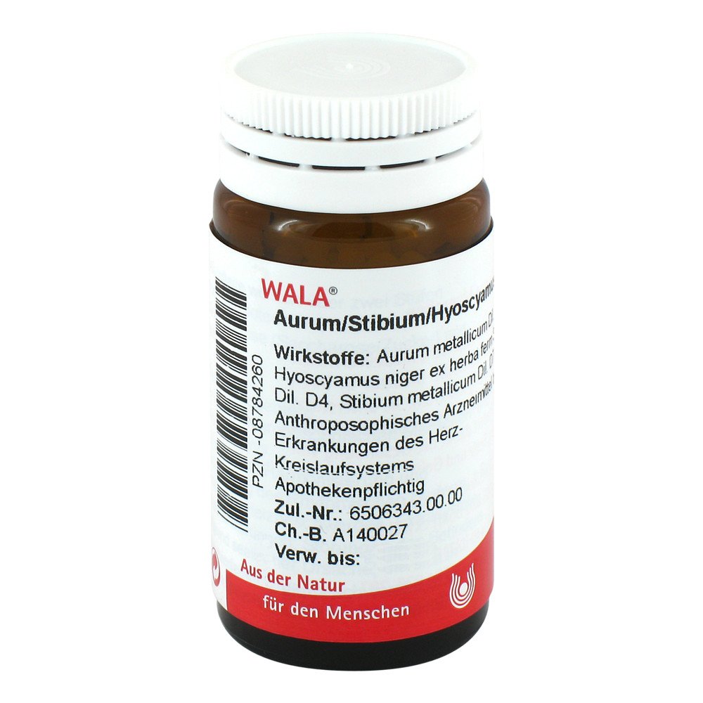 WALA Heilmittel GmbH Aurum/ Stibium/ Hyoscyamus Globuli 08784260