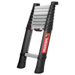 Telesteps PRIME LINE 115463 Aluminium, eloxiert Stufen-Teleskopleiter Arbeitshöhe (max.): 3800 mm 11.4 kg