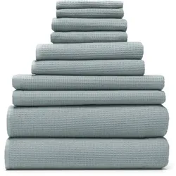 RHOMTUFT Frottierserie FACE & BODY aquamarin Handtuch 50 x 100 cm