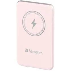 Verbatim Charge 'n' Go Lithium Polymer (LiPo) 5000 mAh Kabelloses Aufladen Pink