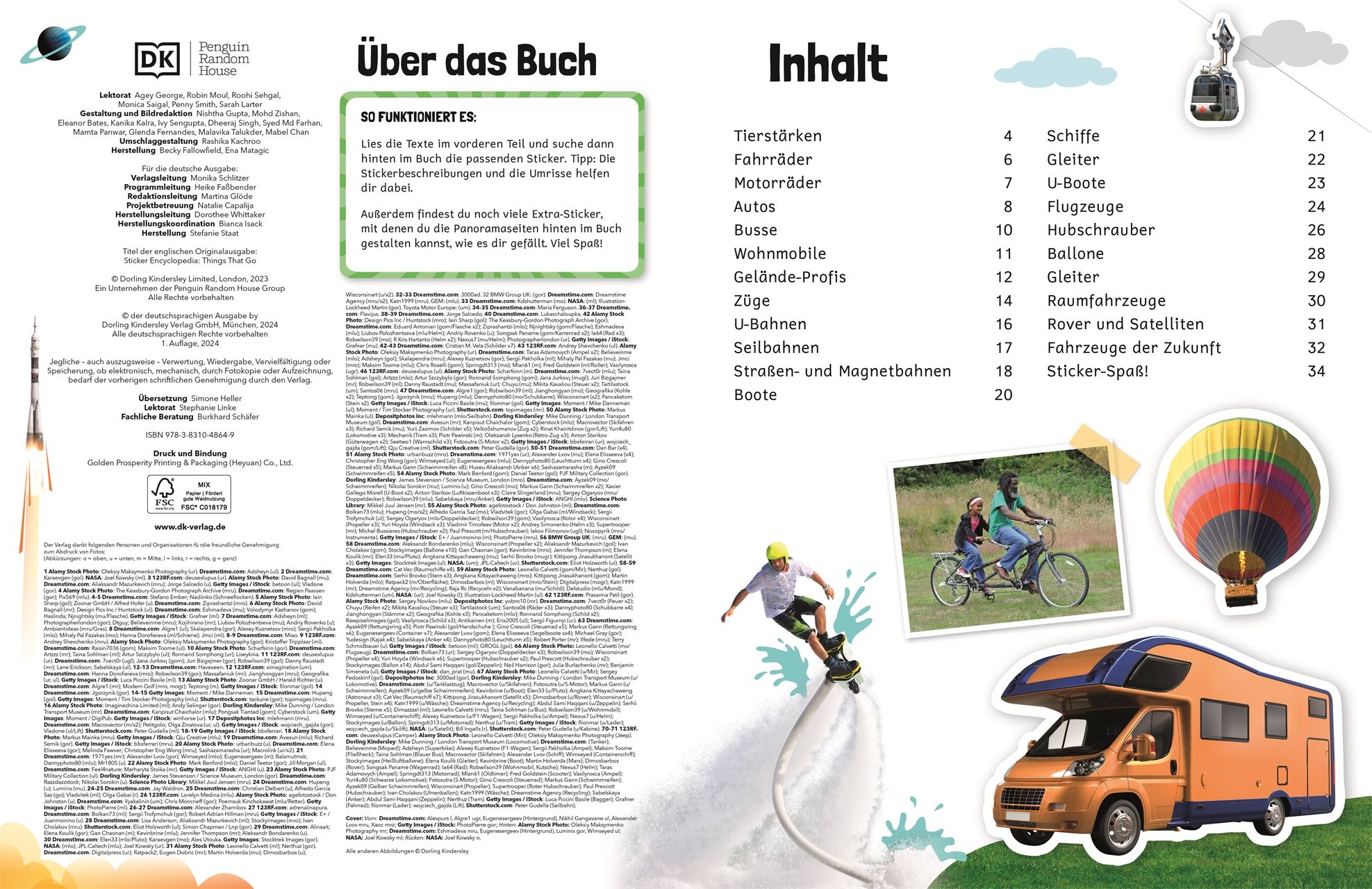 DK Verlag Sticker-Lexikon. Fahrzeuge
