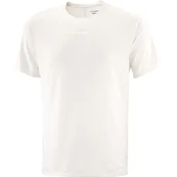 Salomon Herrenlaufshirt T-Shirt Sense Aero SS Tee GFX - weiß / M