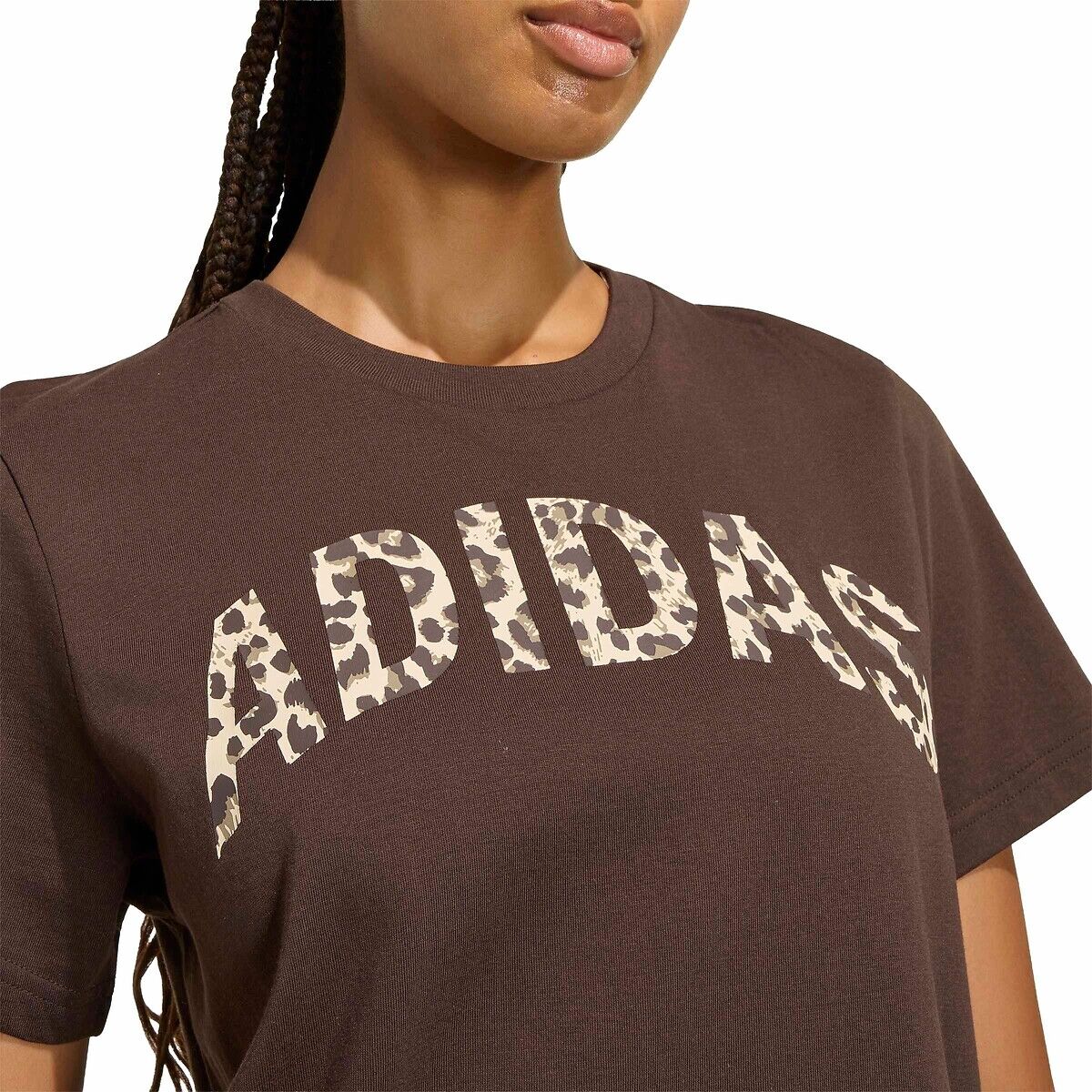 ADIDAS SPORTSWEAR T-shirt manches courtes imprimé léopard