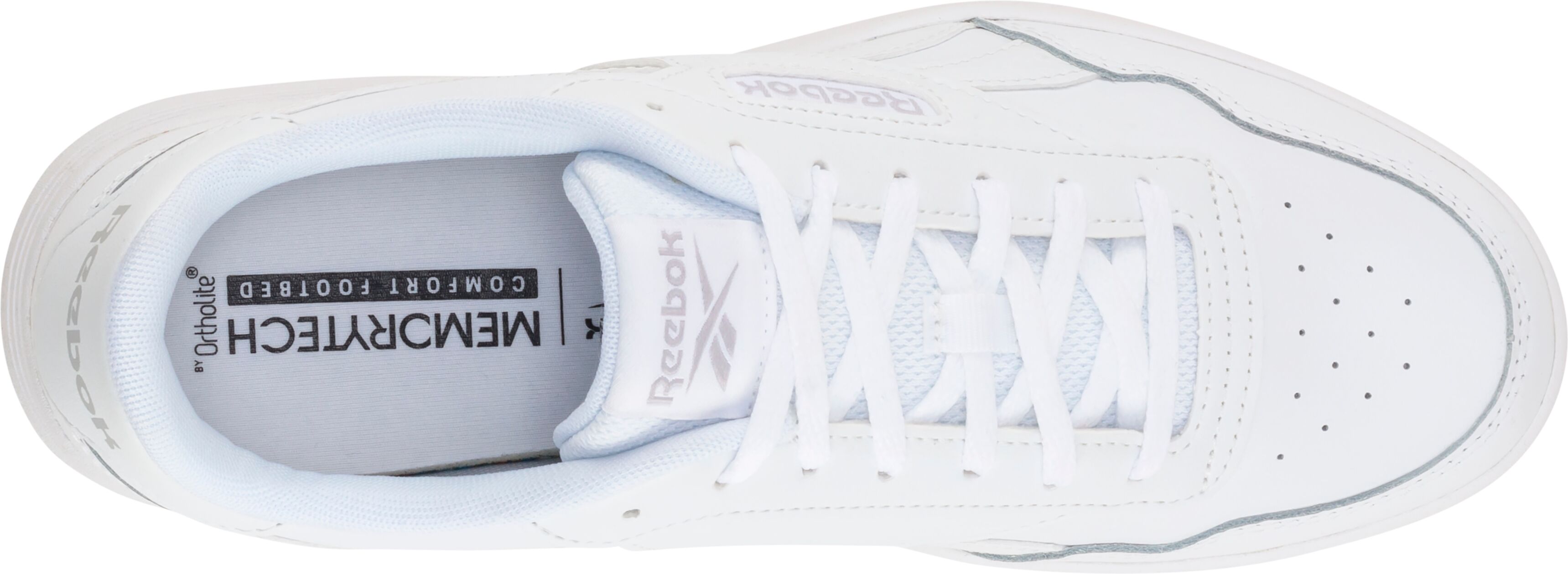 Sneaker REEBOK CLASSIC "REEBOK COURT ADVANCE", Damen, Gr. 38,5, weiß, Leder, Synthetik, Schuhe Sneaker