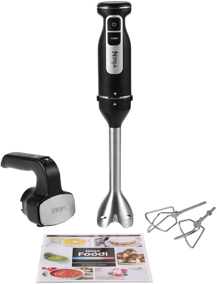 Ninja Foodi 2 in 1 Hand Blender & Mixer - CI090UK Black