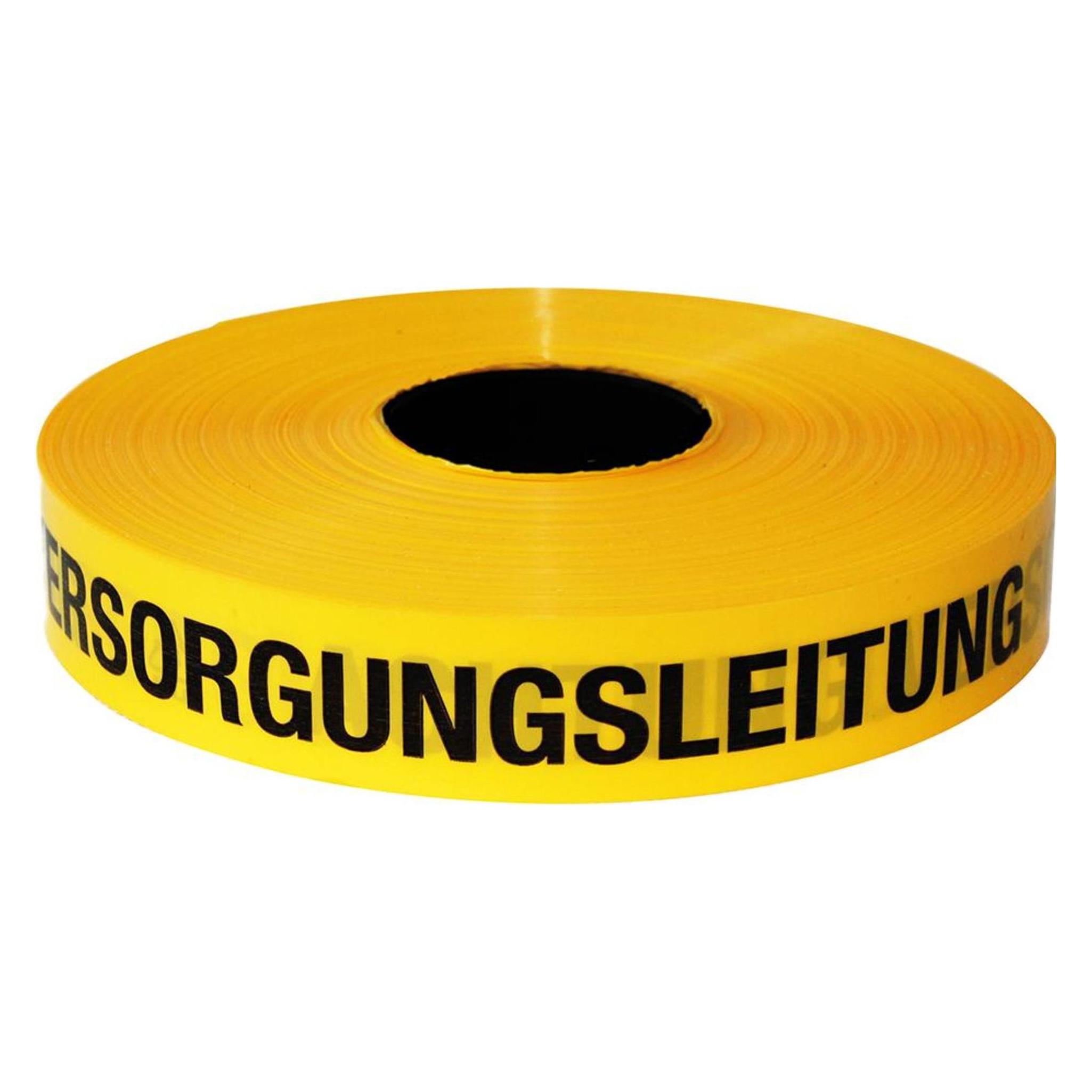 Kelmaplast Trassen-Warnband 250 m Acht. Versorgungsleitung gelb (4022153112030)